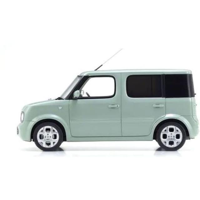 KYOSHOオリジナル1/18 日産 キューブ (アクアミント) 限定 400個 京商 KSR18060AM_2