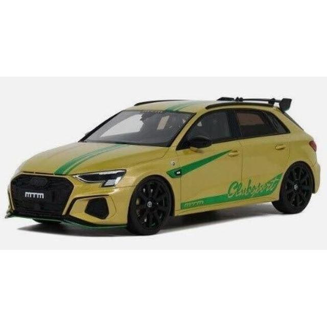GT SPIRIT1/18 アウディ S3 MTM 2022 (イエロー) 京商 GTS891