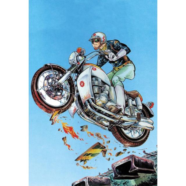 アオシマ ワイルド7 飛葉 プラモデル かなりレア物