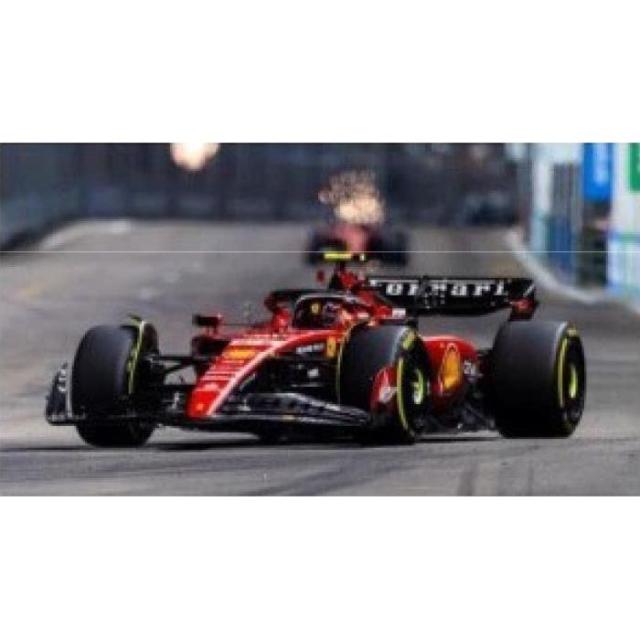 Scuderia Ferrari SF23 No.55 Scuderia Ferrari Winner Singapore GP 2023 Carlos Sainz Spark Japan LS18F1054