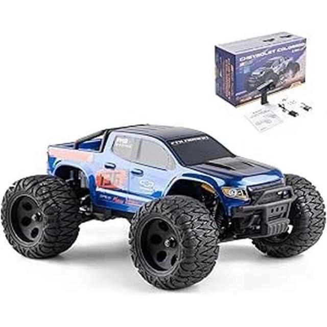 FMS 1/24 RTR RC完成モデル シボレー コロラド ブルー プラッツ FMS12421BDRTRBU