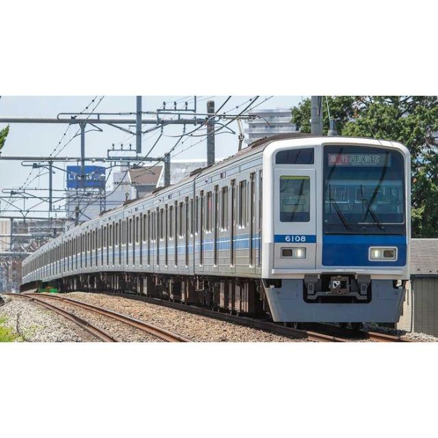 Nゲージ 西武6000系 新宿線・6108編成 増結用中間車6両セット 動力無し 鉄道模型 greenmax グリーンマックス 31937