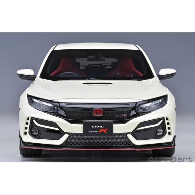 HONDA ホンダ シビック タイプR FK8 2021 チャンピオンシップホワイト オートアート 73220_5