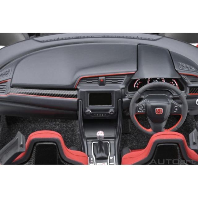 HONDA ホンダ シビック タイプR FK8 2021 チャンピオンシップホワイト オートアート 73220_7