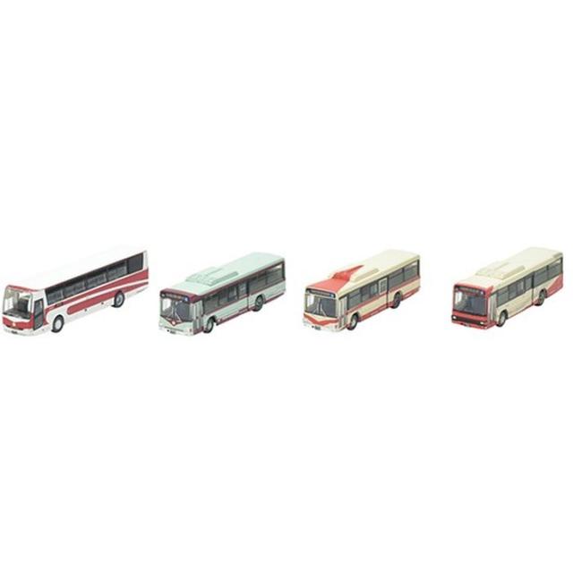 ザ･バスコレクション 北陸鉄道 創立80周年 歴代カラー 4台セット 鉄道模型 TOMYTEC トミーテック 326953