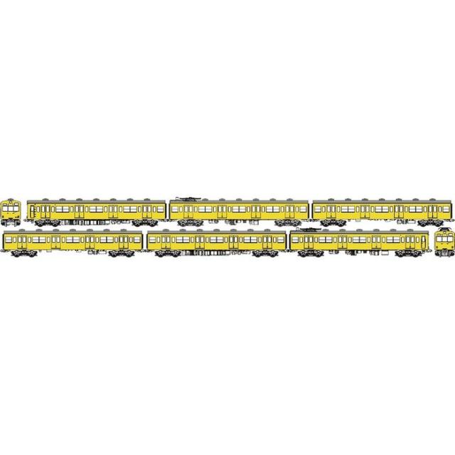 HOゲージ 国鉄101系黄色5号基本6両セットC(南武線) 鉄道模型 ドーファン TW-101SC