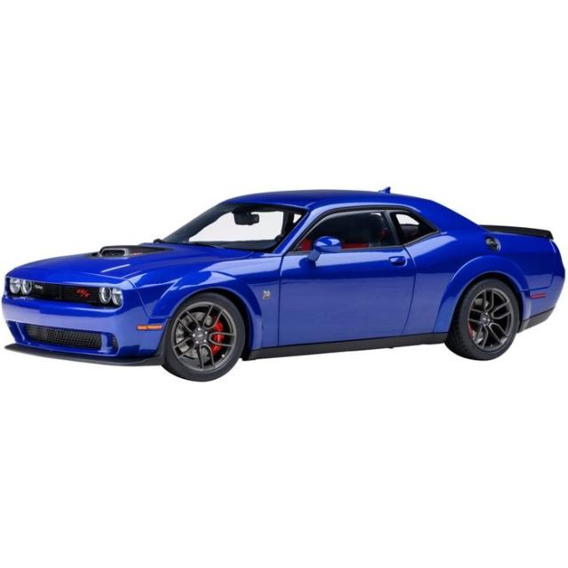 1/18 ダッジ チャレンジャー R/T スキャットパック ワイドボディ 2022 (INDIGO BLUE / メタリック･ブルー) オートアート 71772