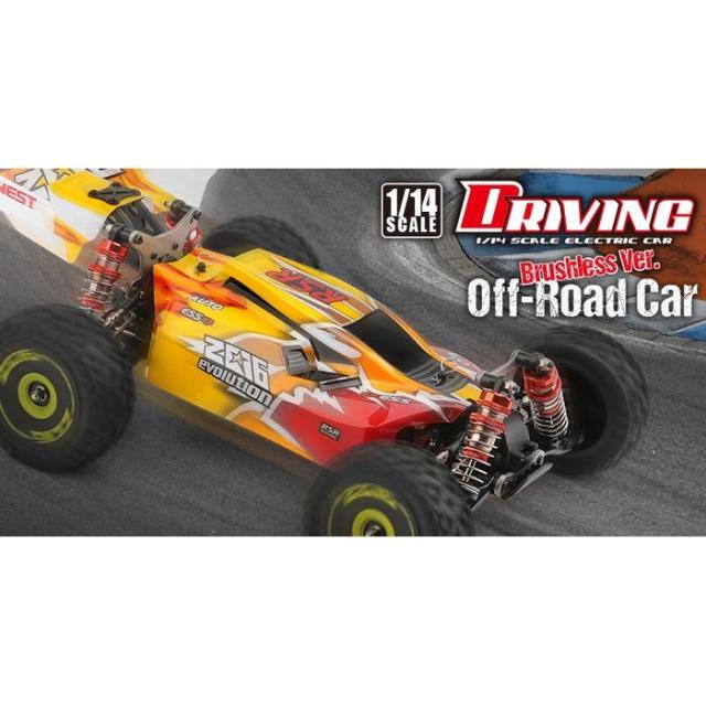 1/14 scale DRIVING Brushless Ver. Off-Road Car [ ドライビング ブラシレスVer. オフロードカー ] (RTRキット) ハイテックマルチプレックスジャパン 144010