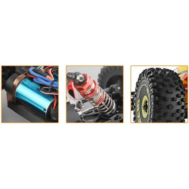 1/14 scale DRIVING Brushless Ver. Off-Road Car [ ドライビング ブラシレスVer. オフロードカー ] (RTRキット) ハイテックマルチプレックスジャパン 144010_3