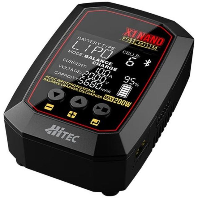 AC/DC BALANCE CHARGER X1 NANO PREMIUM ハイテックマルチプレックスジャパン 44307-B
