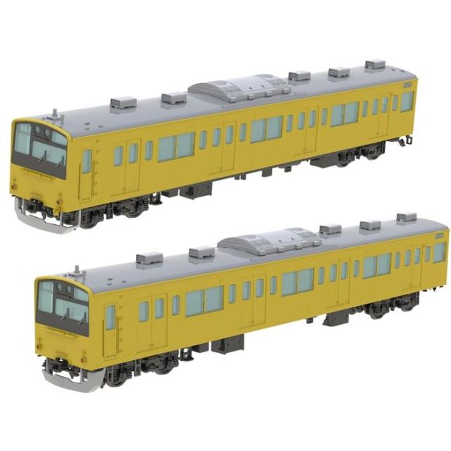 1/80スケール JR東日本201系直流電車(中央･総武援行線) クハ201･クハ200キット ピーエムオフィスエー PP129