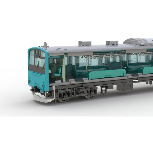 1/80スケール JR東日本201系直流電車(京葉線) クハ201･クハ200キット ピーエムオフィスエー PP131_3