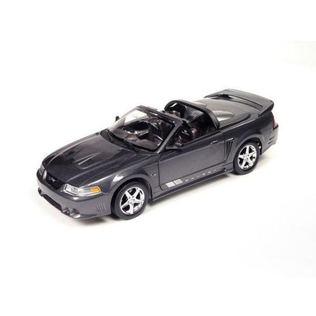 American Muscle 1/18 2003 マスタング サリーン S281 SC スピードスター ダークシャドーグレー スティーブ･サリーンサイン付 京商 AMM1326