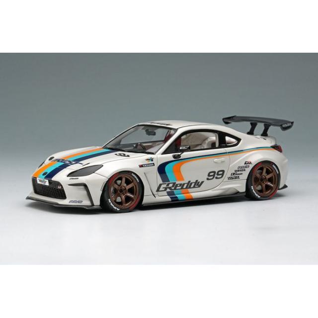 1/43 トラスト グレッディ GR86 ターボ 東京オートサロン2023 クリスタルホワイトパール メイクアップ EM664