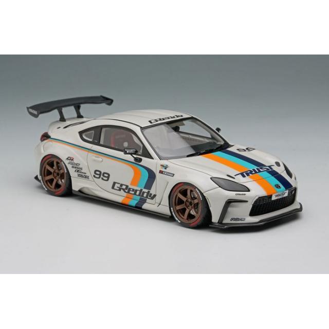 1/43 トラスト グレッディ GR86 ターボ 東京オートサロン2023 クリスタルホワイトパール メイクアップ EM664