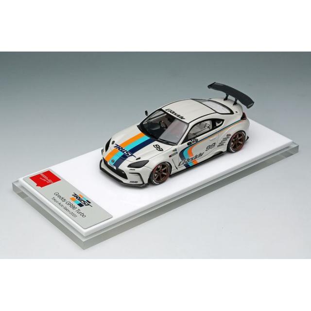 1/43 トラスト グレッディ GR86 ターボ 東京オートサロン2023 クリスタルホワイトパール メイクアップ EM664