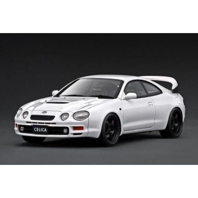 1/18 Toyota Celica GT-FOUR (ST205) White ミニカー 模型 完成品 イグニッションモデル ティーケー・カンパニー IG3675
