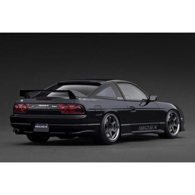 1/18 Nissan 180SX TYPE X (RPS13) Black ミニカー 模型 完成品 イグニッションモデル ティーケー・カンパニー IG3767