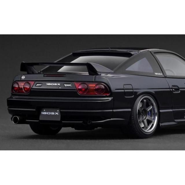 1/18 Nissan 180SX TYPE X (RPS13) Black ミニカー 模型 完成品 イグニッションモデル ティーケー・カンパニー IG3767