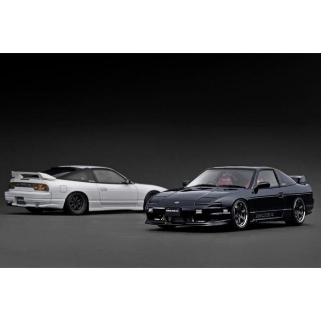 1/18 Nissan 180SX TYPE X (RPS13) Black ミニカー 模型 完成品 イグニッションモデル ティーケー・カンパニー IG3767