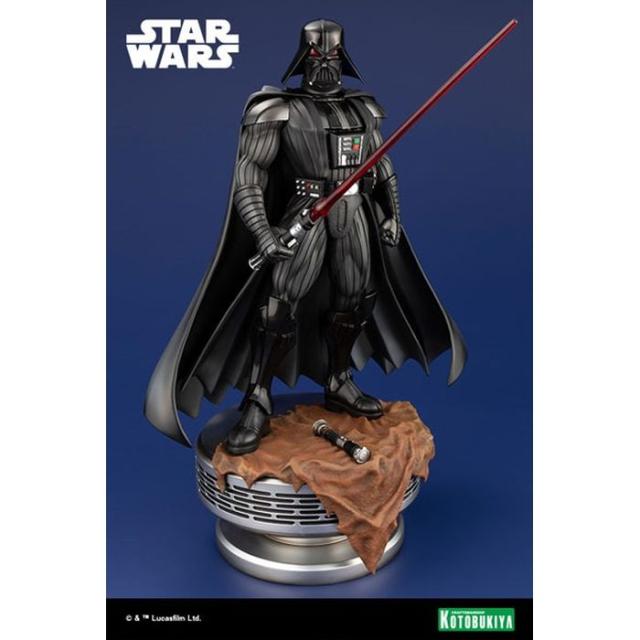 塗装済み簡易組み立てキット ARTFX アーティストシリーズ ダース・ベイダー 完全超悪 コトブキヤ SW171