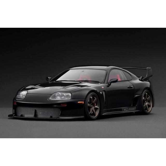 1/18 トヨタ スープラ (A80) TRD 3000GT ブラック 模型 ミニカー ティーケー・カンパニー IG3599