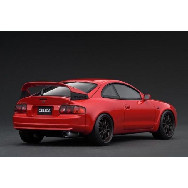 1/18 Toyota Celica GT-FOUR (ST205) Red ミニカー 模型 完成品 イグニッションモデル ティーケー・カンパニー IG3677_1