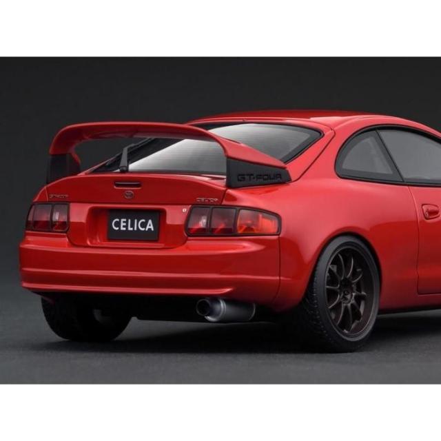 1/18 Toyota Celica GT-FOUR (ST205) Red ミニカー 模型 完成品 イグニッションモデル ティーケー・カンパニー IG3677_4