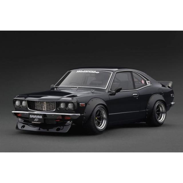 1/18 マツダ サバンナ (S124A) セミワークス ブラック 模型 ミニカー ティーケー・カンパニー IG3728