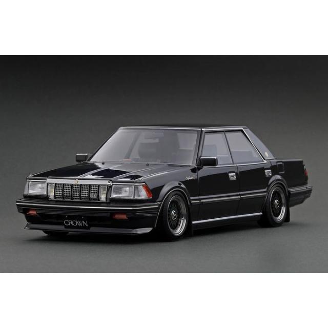 1/18 トヨタ クラウン 2.8 ロイヤルサルーン G (120) ブラック 模型 ミニカー ティーケー・カンパニー IG3827