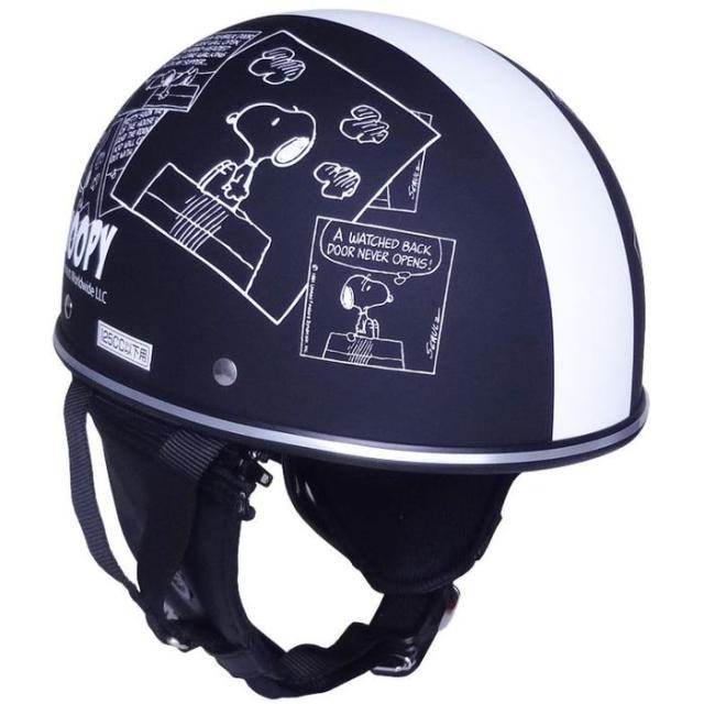 北海道・沖縄・離島配送不可 代引不可 SNOOPY ヴィンテージヘルメット ブラック アークス SNV-01
