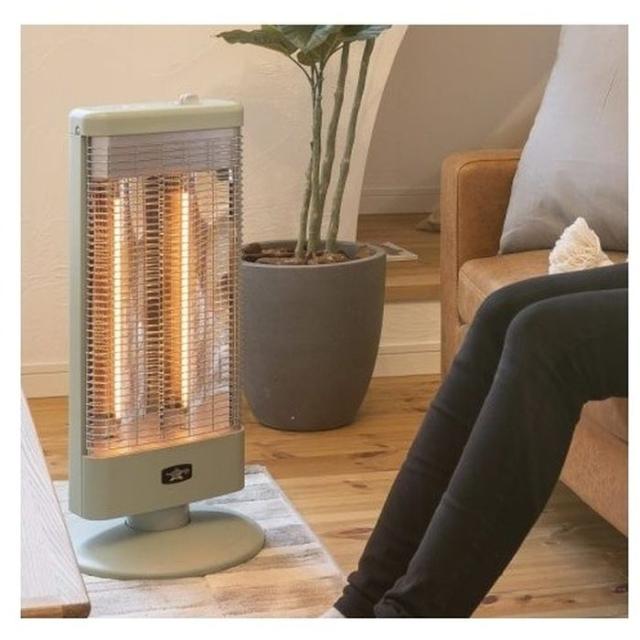 即納 遠?グラファイトヒーター 4段階切替 1000W グリーン アラジン