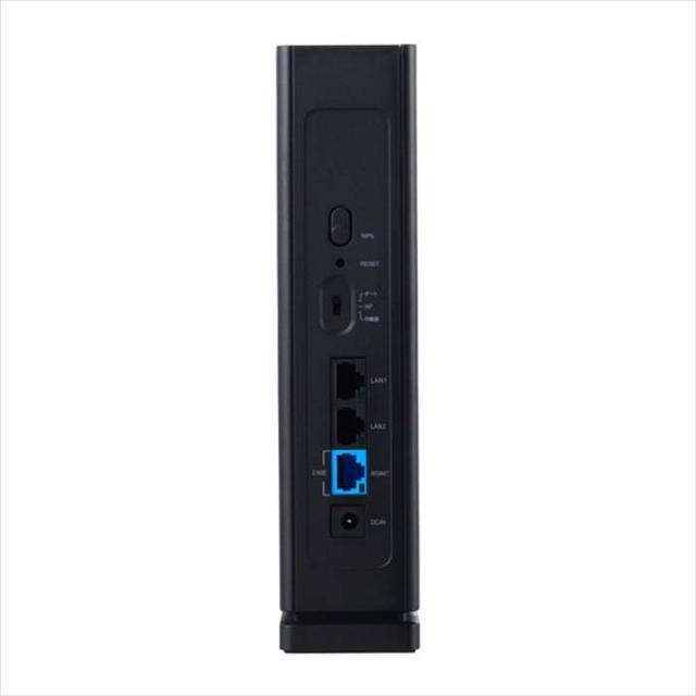 即納 代引不可 WiFi 無線LAN ルーター 親機 WiFi7 11be/11ax 2882+688Mbps IPv6 ( IPoE ) 有線 2.5Gbps 中継器モード ブラック エレコム WRC-BE36QS-B_2