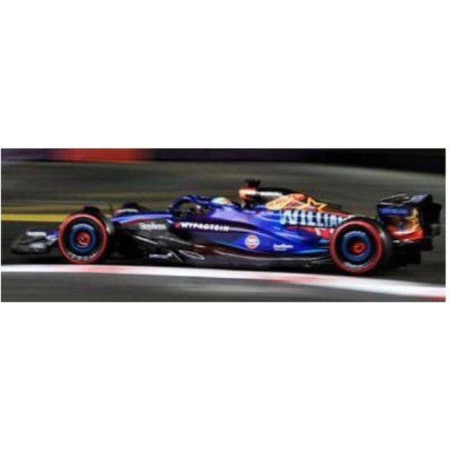 Williams F1 FW45 No.23 Williams Racing Las Vegas GP 2023 Alex Albon ミニカー スパーク 18S973