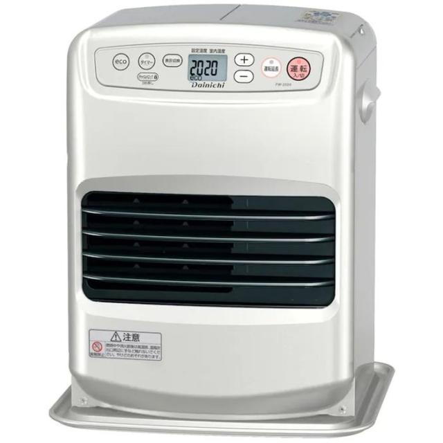 石油ファンヒーター 鉄筋9畳木造7畳程度 ライトシルバー ダイニチ FW-25S6-S