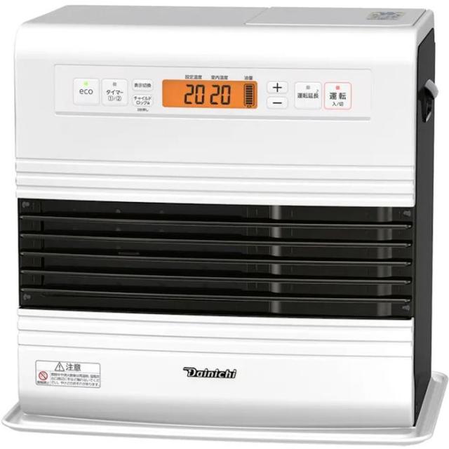 石油ファンヒーター 鉄筋20畳木造15畳程度 スノーホワイト ダイニチ FW-5725GR-W
