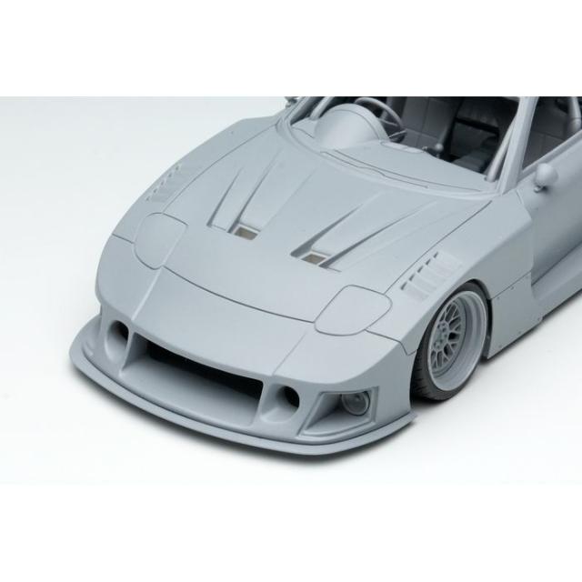 限定 1/43 LB-スーパーシルエット マツダ FD3S RX-7 ミニカー 完成品 塗装済み ミントグリーン メイクアップ LB028C_3