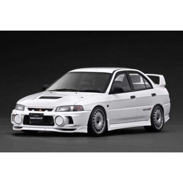 1/18 Mitsubishi LANCER EVOLUTION 4 (CN9A) White ティーケー・カンパニー IG3787