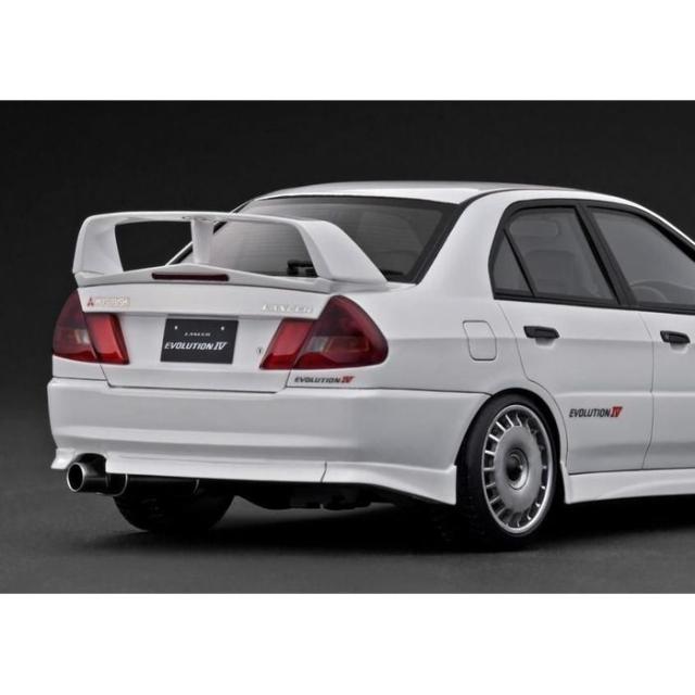 1/18 Mitsubishi LANCER EVOLUTION 4 (CN9A) White ティーケー・カンパニー IG3787