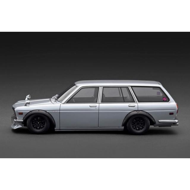 イグニッションモデル 1/18 Datsun Bluebird Wagon (510) Silver ティーケー・カンパニー IG3860_3