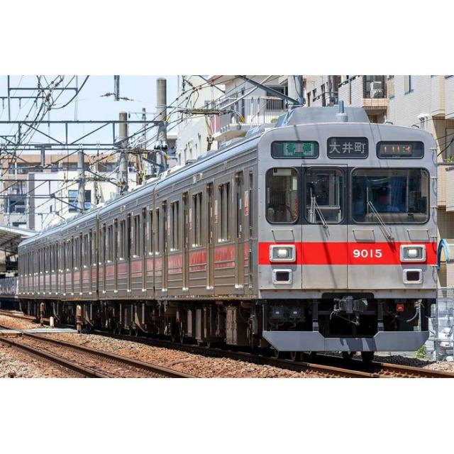 Nゲージ 東急電鉄9000系(大井町線・赤帯復刻編成・車番選択式)5両編成セット(動力付き) 鉄道模型 グリーンマックス 50821