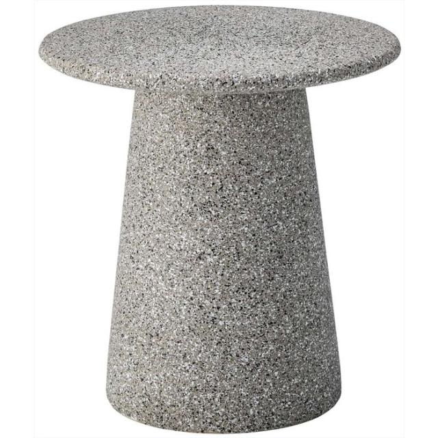 北海道・沖縄・離島配送不可 代引不可 ラウンドテーブル グレー [W45×D45×H46] 東谷 AST-63GY