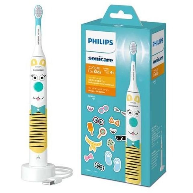 ソニッケアー キッズ ペットデザインエディション 子供用 電動歯ブラシ フィリップス HX3601/01 6,593円