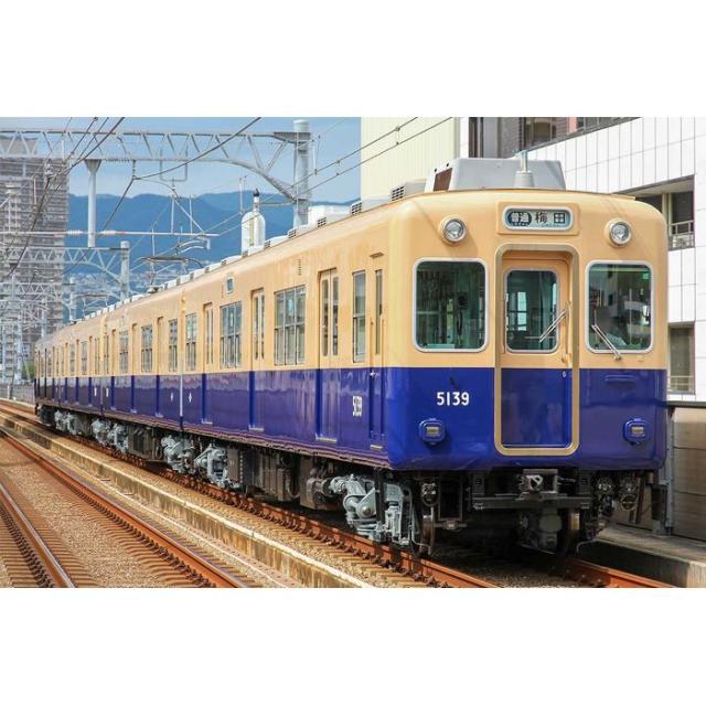 Nゲージ 阪神5131形　4両編成セット（動力付き） 鉄道模型 グリーンマックス 32160
