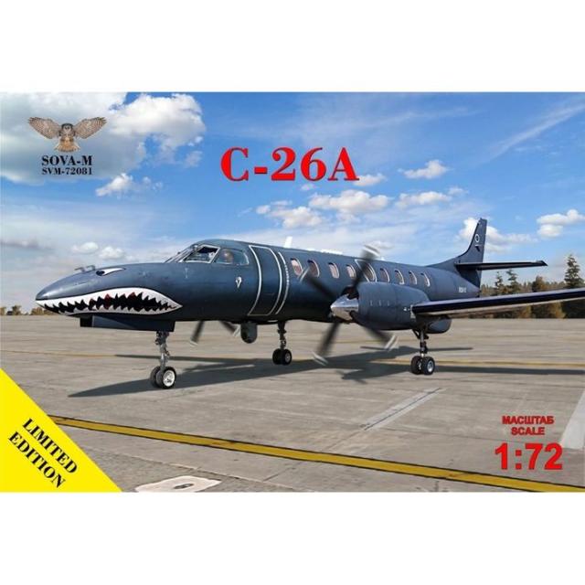 1/72 C-26A メトロライナー ターボプロップ輸送機 ビーバーコーポレーション SVM72081