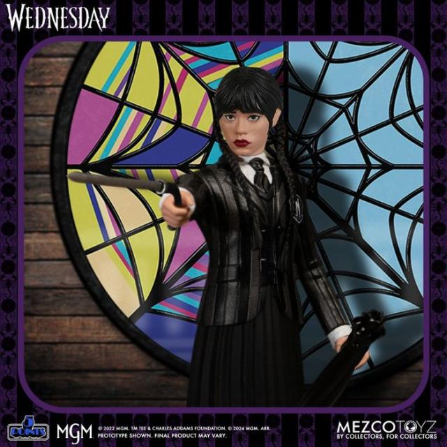 5ポイント/ Netflix Wednesday: ウェンズデー・アダムス＆イーニッド・シンクレア 3.75インチ アクションフィギュア ボックスセット Ampus 675704_3