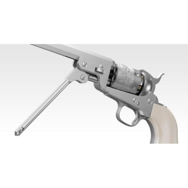 エアーリボルバー プロ  M1851 NAVY シルバーモデル 東京マルイ 4952839137371_1