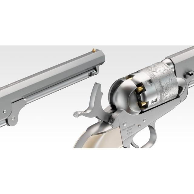 エアーリボルバー プロ  M1851 NAVY シルバーモデル 東京マルイ 4952839137371_3