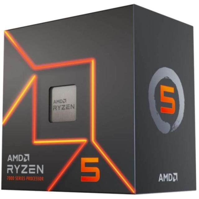 沖縄・離島配送不可 代引不可 Ryzen 5 7500F /w W Stealth Fan CPU/デスクトップ CPU  AMD AMD-100-100000597BOX