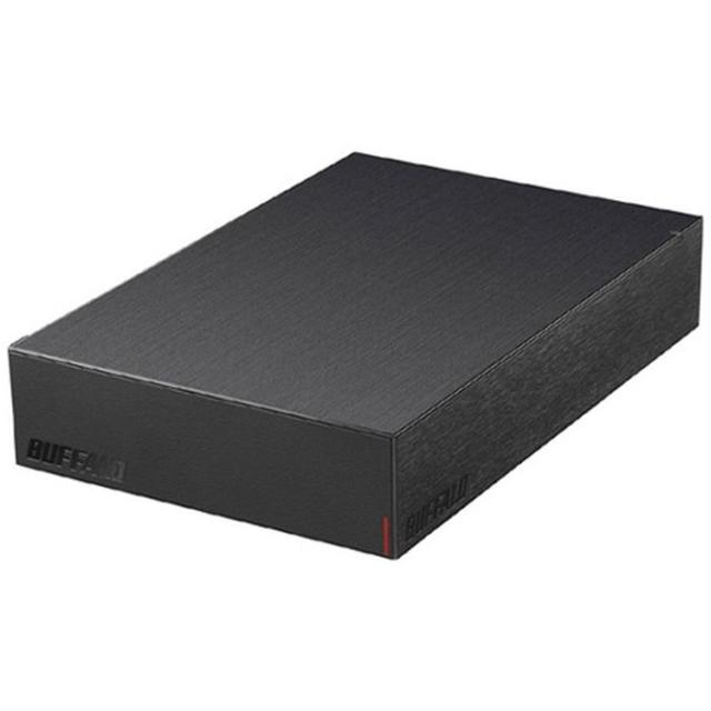 代引不可 USB3.2(Gen.1)対応外付けHDD 8TB ブラック バッファロー HD-LE8U3-BB